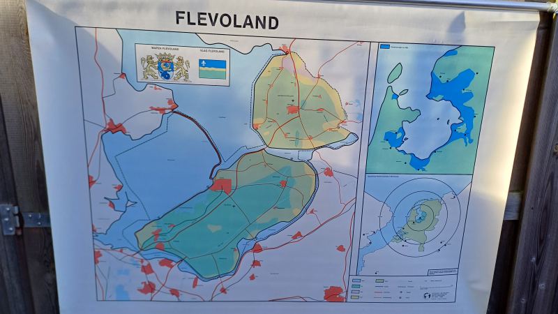 [915] Landkaart van Flevoland