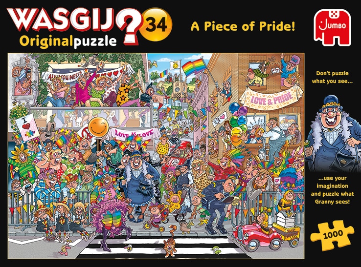 [927] Wasgij 34 puzzel 'A piece of Pride!'